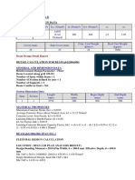 Sample Calulation Beam