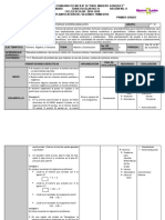 Planeación de Matemáticas 