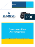 Emerson, Comp Re Sores Discus para Refrigeracion (Datos de Rendimiento