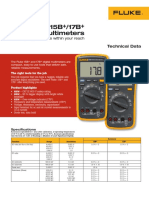 Fluke 15B+/17B+ Digital Multimeters: Fluke Quality Is Always Within Your Reach