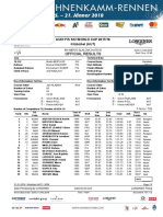 Official Results: Audi Fis Ski World Cup 2017/18 Kitzbühel (AUT)