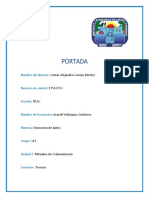 Unidad 5 Metodos de Ordenamiento de Sistemas Computacionales