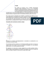 INVESTIGACION Movimiento Armónico Simple