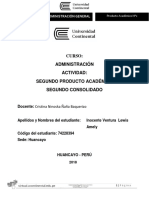 Producto Académico N2 Administración