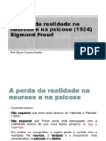 A Perda Da Realidade Na Neurose e Psicose (1924) - Slides