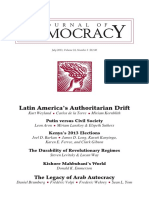 Latin America: 'S Authoritarian Drift