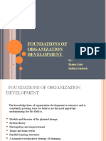 Foundations of Organization Development: By:-Shama Gaur Sadhna Varnwal