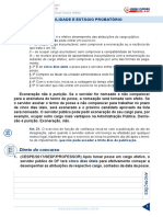 Resumo 837675 Rodrigo Cardoso 60553575 Lei Complementar 840-11-2018 Aula 04 Estabilidade e Estagio Probatorio