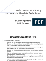 Deformation Analysis Using Geodetic Method