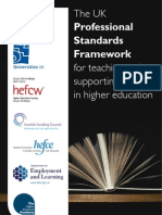 Professional Standards Framework