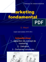 Cours de Marketing