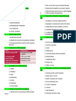 QSAFE Cosh Exam 