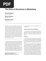 The Role of Emotions in Marketing