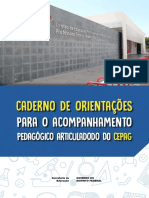 SEDF Caderno de Orientações para o Acompanhamento Pedagógico Articulado Do Do CEPAG