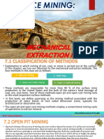 Mechanical Extraction Methods: Rodríguez Lavado Isaac Manuel