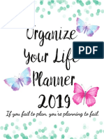 2019 Planner