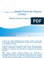 Responsabilidade Penal Da Pessoa Jurídica