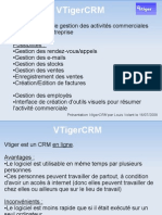 Presentation VTigerCRM