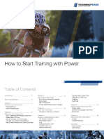 TrainingPeaks How To Start Training With Power Ebook PDF