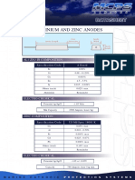 Cathodic Protection Data Sheet