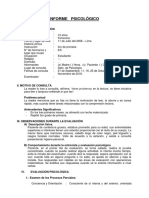 Informe Psicologico