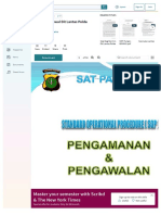 Sop Sat Pamwal Dit Lantas Polda Metro Jaya