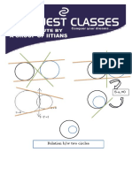 Chord of Contact of Tangent and Family of Circle