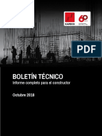 CAPECO Boletín Técnico Octubre 2018