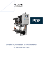 Installation, Operation, and Maintenance: TSE Series Scroll Central Chillers