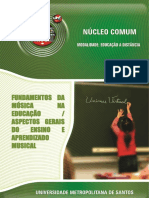 0621 - Fundamentos Da Musica Na Educação - Aspectos Gerais Do Ensino e Aprendizado Da Música-2