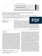 Preparation of Activated Carbon From Coconut Shell Chars in Pilot-Scale Microwave Heating Equipment at 60 KW