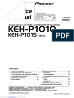 Manual de Servicio Pioneer KEH-P1010