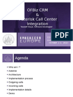 Ofbiz CRM & Asterisk Call Center Integration: Youssef Khaye, Software Developper