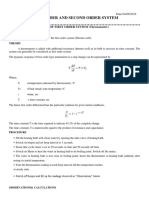 01 - PDC Study of Step Response of First Order System