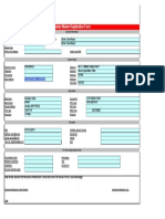 Vendor Master Registration Form: Creditor Name Payee Name