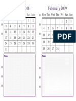 Plantilla para Agenda Filofax A5