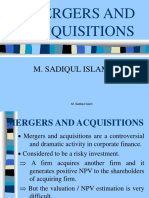 Mergers and Acquisitions