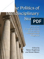 (Tanya Augsburg) The Politics of Interdisciplinary