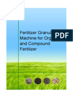 Fertilizer Granulating Machine For Fertilizer PDF