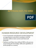 Approaches of HRD PDF