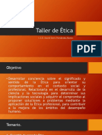 Taller de Ética Unidad I