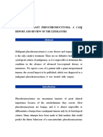 Malignant Giant Pheochromocytoma: A Case Report and Review of The Literature