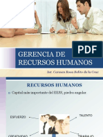 Gerencia de RRHH Liderazgo - Negociacion de Conflictos