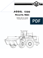 MODEL 1500: Manual No. TI065