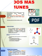 Acidos Comunes