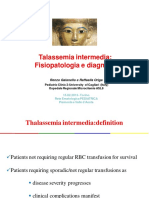 Talassemia Intermedia Fisiopatologia