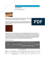 Malaysian Timber - Mechanical Properties