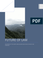 Final Report of The Future of Law Committtee