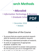 Chapter 1-Introduction To Research Methology