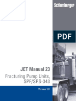 Schlumberger JET Manual 23 Fracturing Pump Units